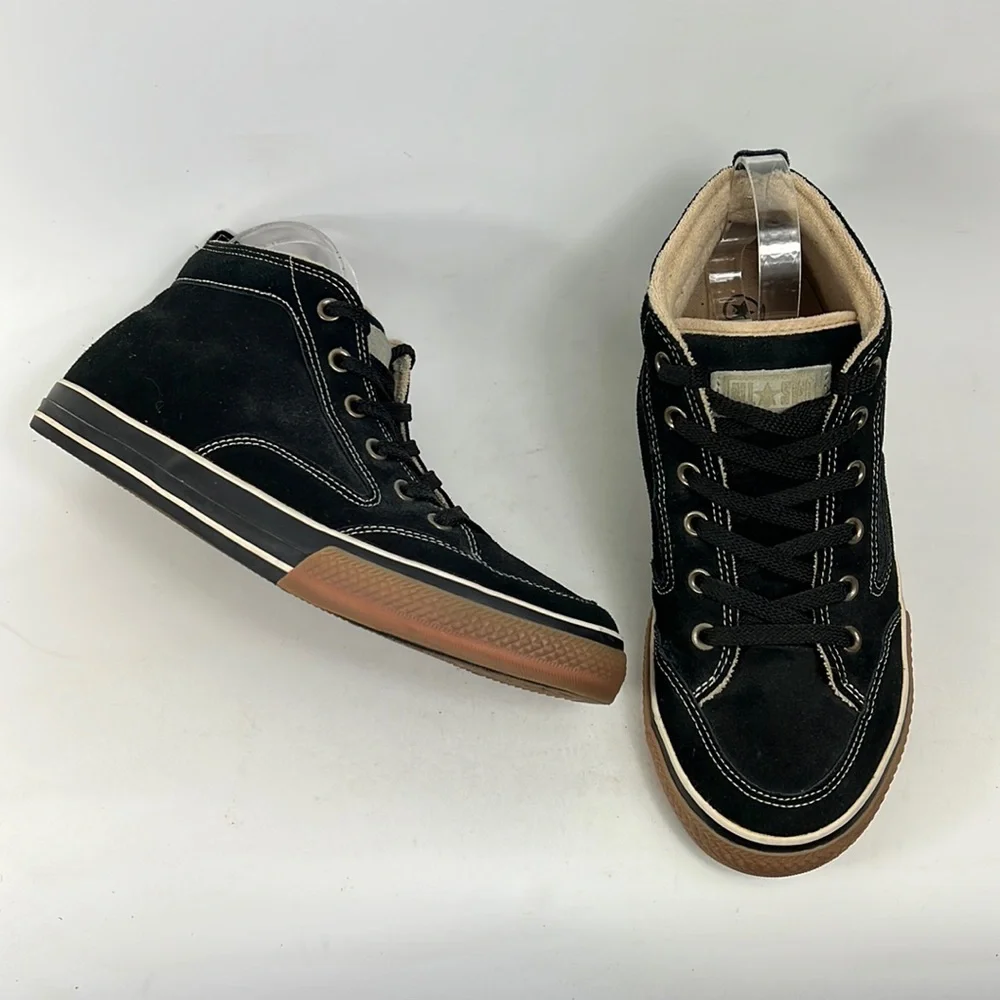 Converse black white tan chuck Taylor farley ox mid athletic shoes men’s size 11